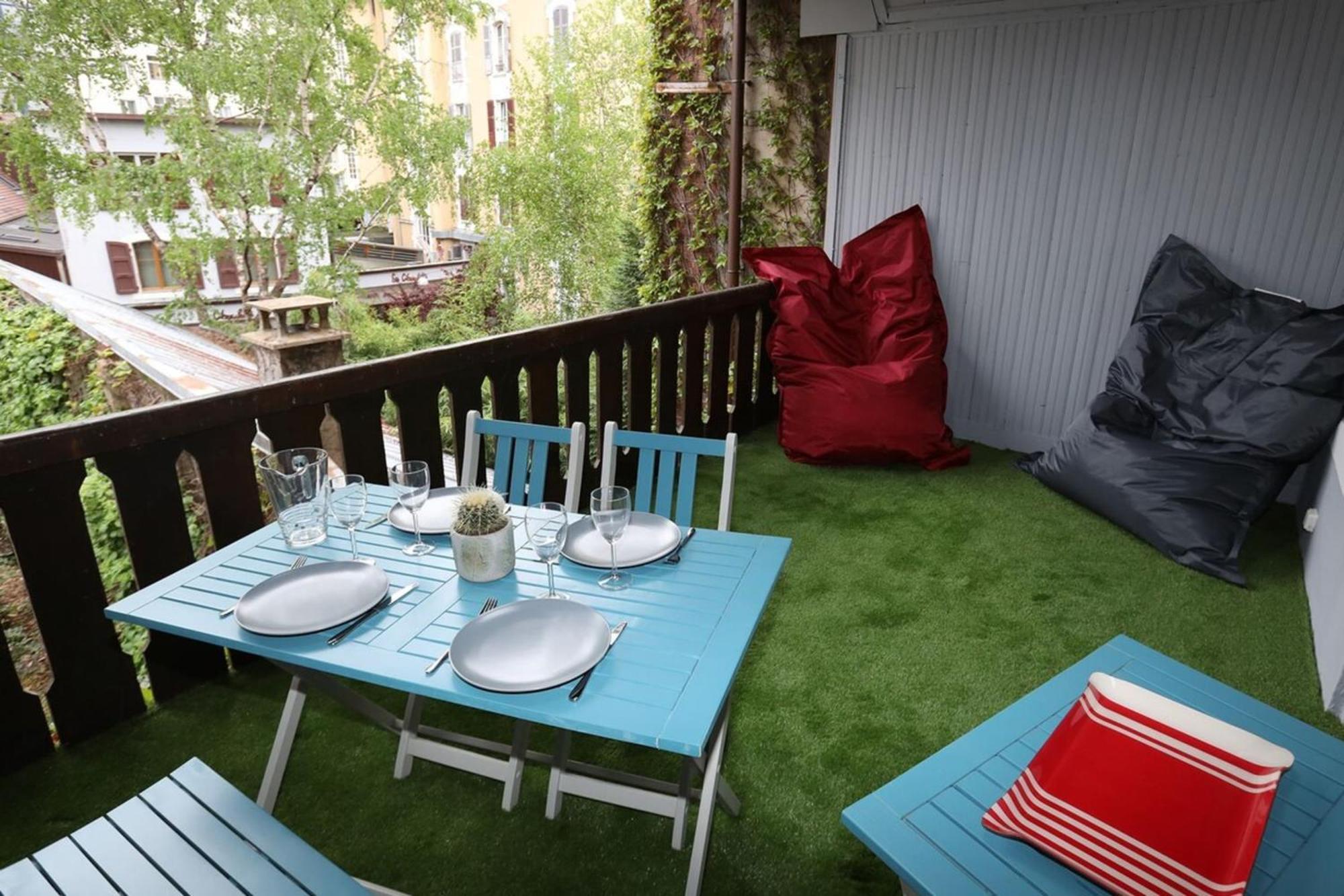 55 M2 Apart With Big Terrace In Annecy Downtown Экстерьер фото